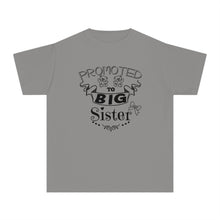 Promoted To Big Sister Youth Midweight Tee