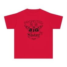 Promoted To Big Sister Youth Midweight Tee