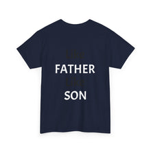 No DNA Test Needed - Like Father Like Son Men's Heavy Cotton Tee