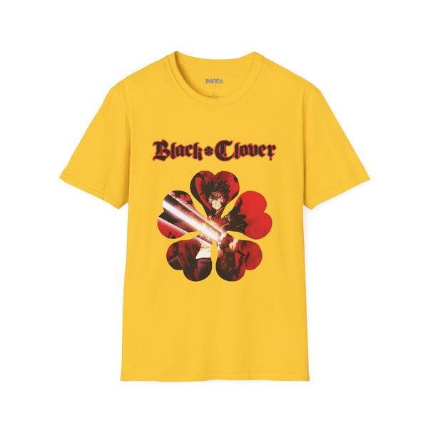 Black Clover Red Flower T-Shirt