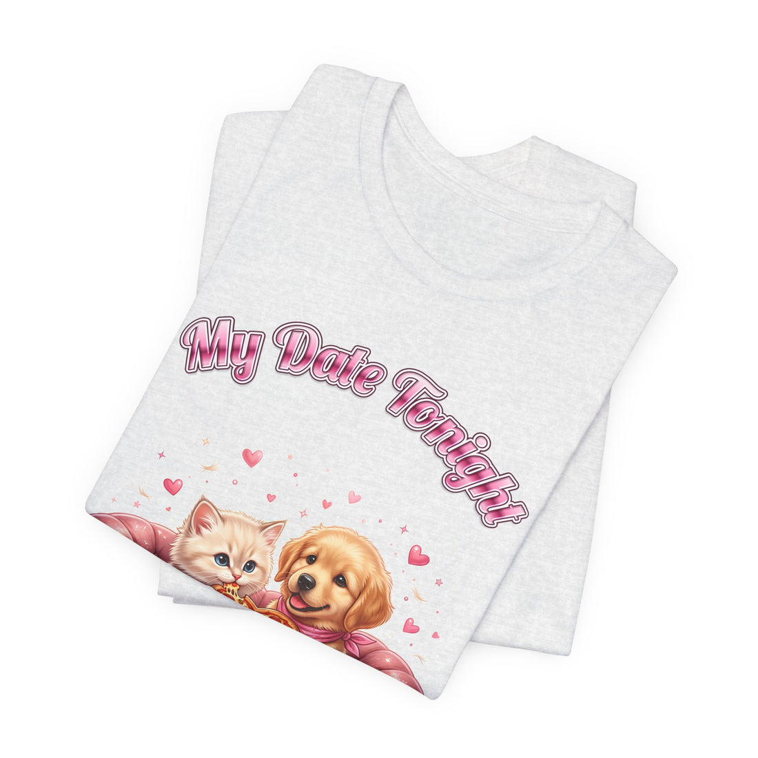 My Date Tonight Sheds funny cat and dog lover t-shirt by Inkida, view 9