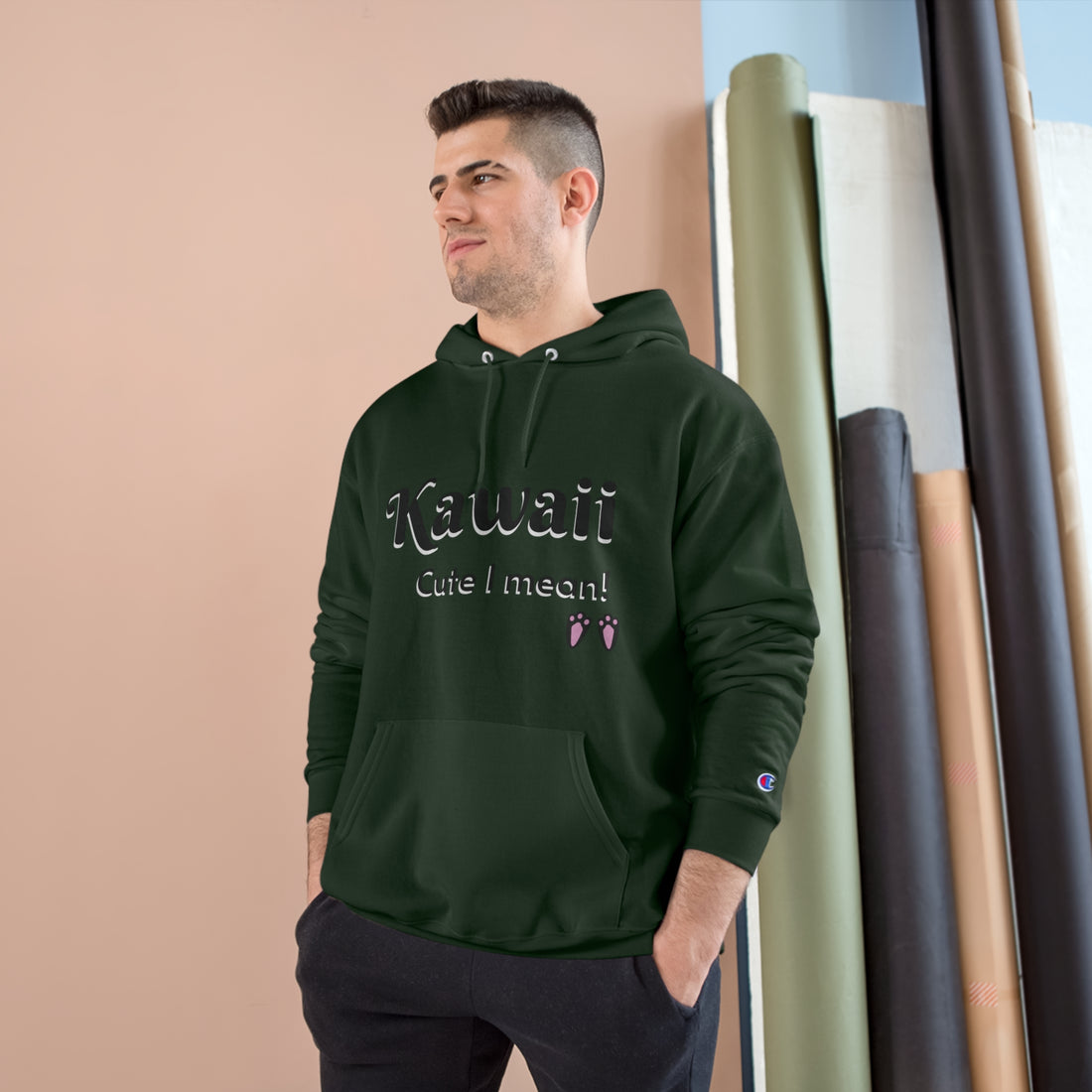 Just A Girl Who Loves Anime & KPOP - Champion Hoodie - Kawaii