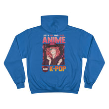 Just A Girl Who Loves Anime & KPOP - Champion Hoodie - Kawaii