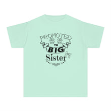 Promoted To Big Sister Youth Midweight Tee