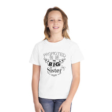Promoted To Big Sister Youth Midweight Tee