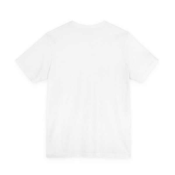 Elf Who Eats the Cookies Family Christmas T-Shirt on a White tee, front print by Inkida