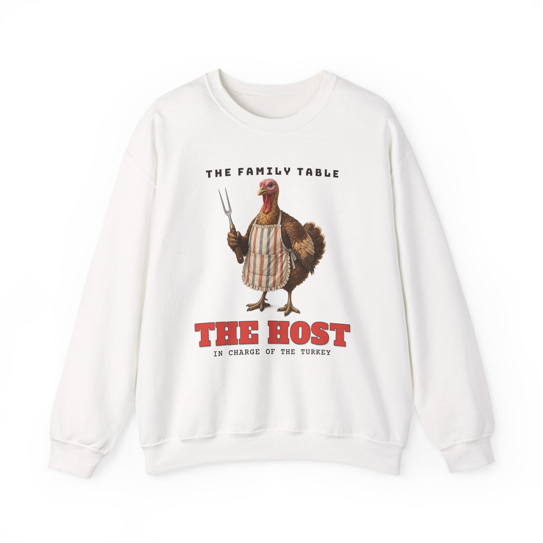 The Family Table: The Host matching family sweatshirt by Inkida