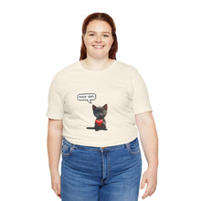 Fuck Off Cat - Unisex Jersey Short Sleeve Tee