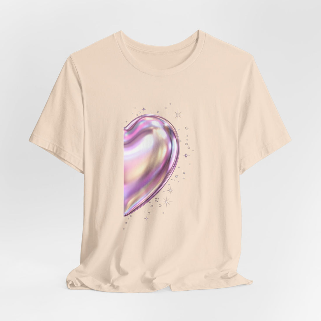 Split Heart matching couples t-shirt right half by Inkida, view 16