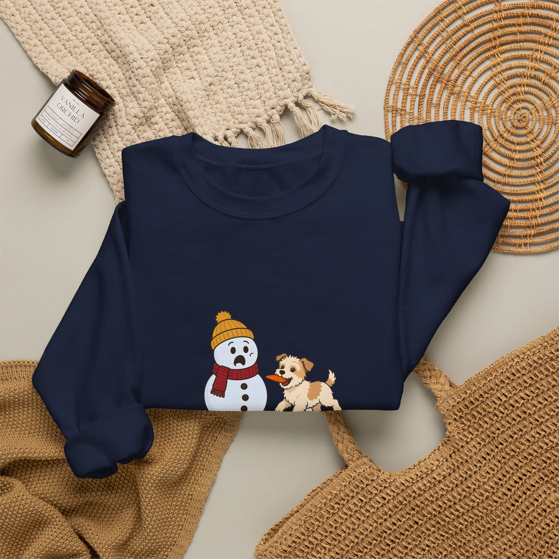The Dog Took the Nose Sweatshirt