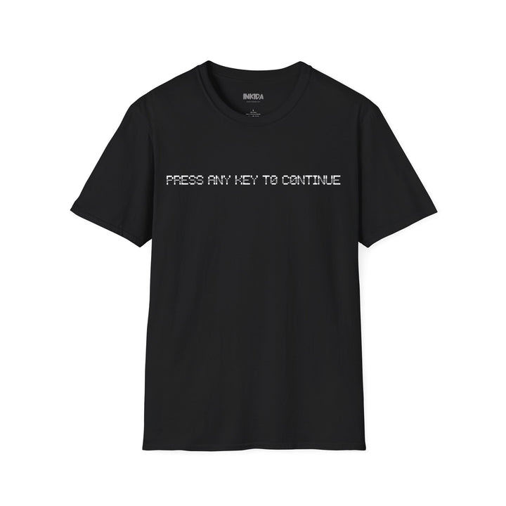 Press Any Key To Continue - T-Shirt