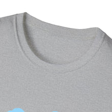 Hello Summer & Tiger in Back Unisex Softstyle T-Shirt