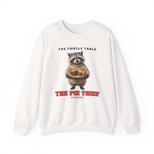 The Family Table: The Pie Thief matching family sweatshirt by Inkida