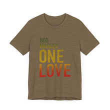 Bob Marley One Love Unisex Jersey Short Sleeve Tee