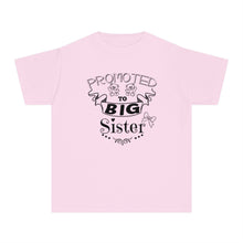 Promoted To Big Sister Youth Midweight Tee