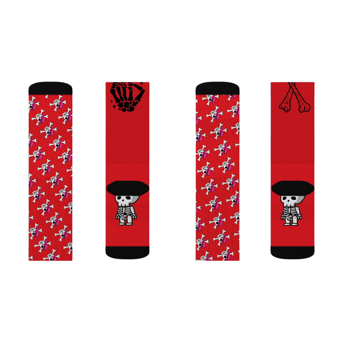 Skull and Crossbones - Sublimation Socks
