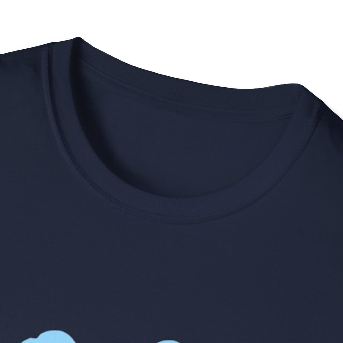 Hello Summer & Tiger in Back Unisex Softstyle T-Shirt