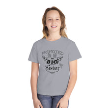 Promoted To Big Sister Youth Midweight Tee