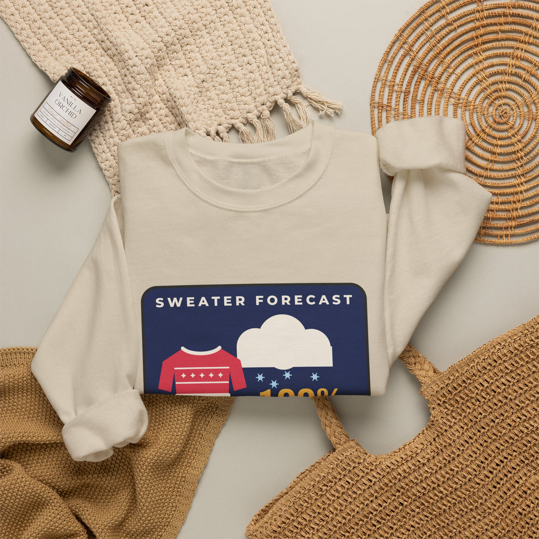 Sweater Forecast: 100% Sweatshirt