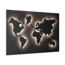 Motherboard map, World Map Matte Canvas, Stretched, 0.75