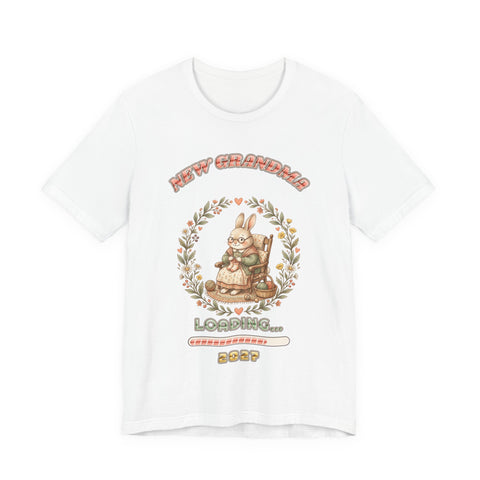 New Grandma Loading 2027 pregnancy announcement t-shirt by Inkida, view 1
