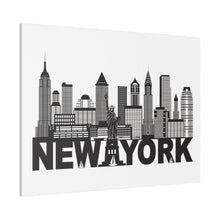 New York City Matte Canvas, Stretched, 0.75