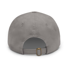 Tiger - Dad Hat with Leather Patch (Round)