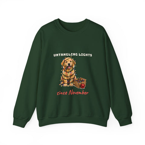 Untangling Lights Since November Sweatshirt