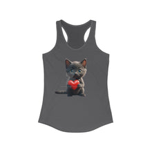 I love My Cat - Women's Ideal Racerback Tank