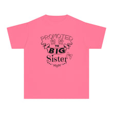 Promoted To Big Sister Youth Midweight Tee