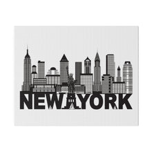 New York City Matte Canvas, Stretched, 0.75