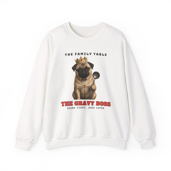 The Family Table: The Gravy Boss matching family sweatshirt by Inkida