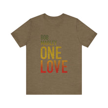 Bob Marley One Love Unisex Jersey Short Sleeve Tee