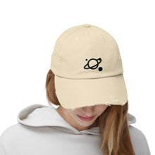 Unisex Distressed Saturn Cap