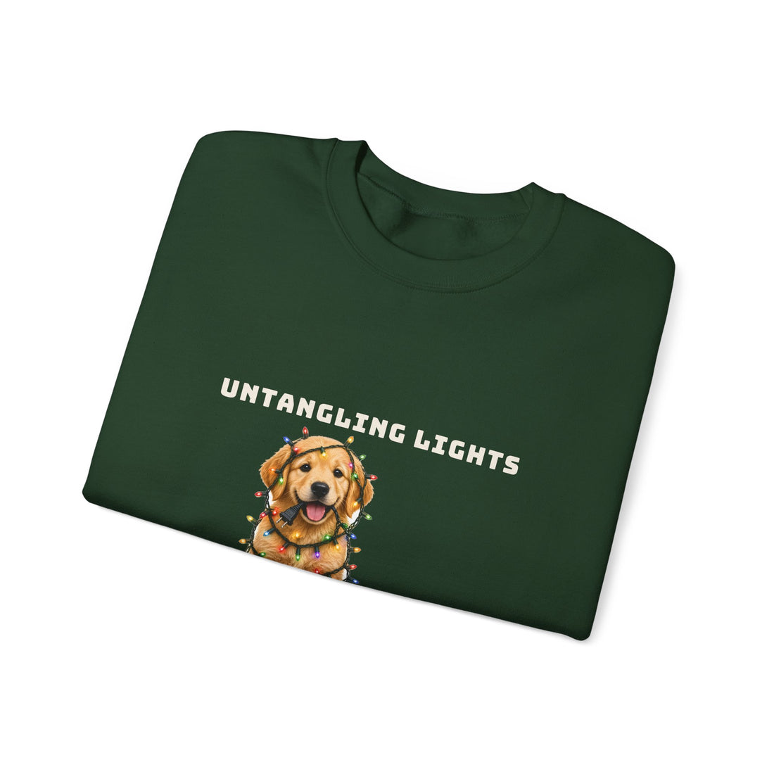 Untangling Lights Since November Sweatshirt