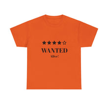 Wanted 4 Stars Police - Oversized Unisex Tee