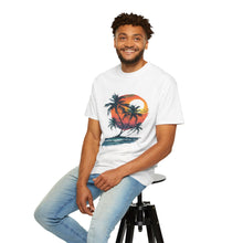Summer Time - Sunshine Unisex Garment-Dyed T-shirt Love My Cat