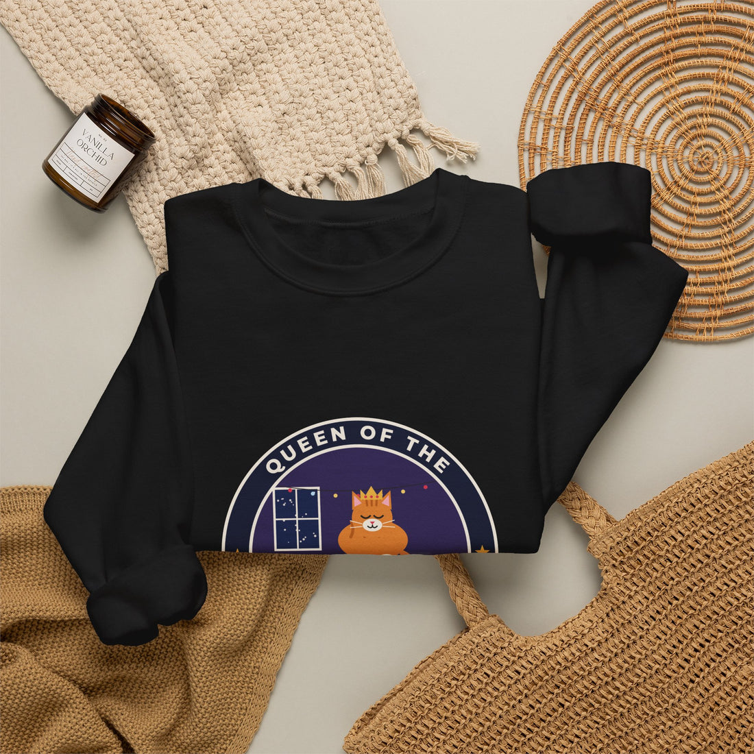 Queen of the Blanket Pile Sweatshirt