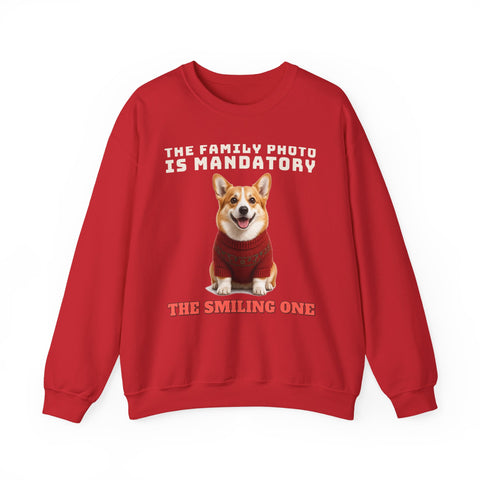 The Family Photo Is Mandatory: The Smiling One Sweatshirt