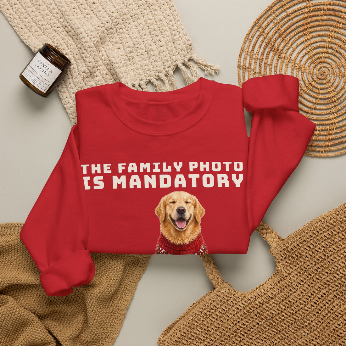 The Family Photo Is Mandatory: The Blinker Sweatshirt