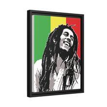 Portrait Bob Marley The Legend Matte Canvas W Black Frame