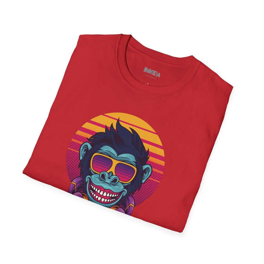 Colored Good Vibes T-Shirt by Inkida, t-shirt image 22