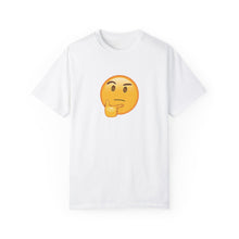Thinking Emoji Unisex Garment-Dyed T-shirt