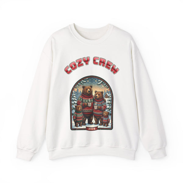 Head Elf in Charge 2026 family Christmas sweatshirt by Inkida, view 1