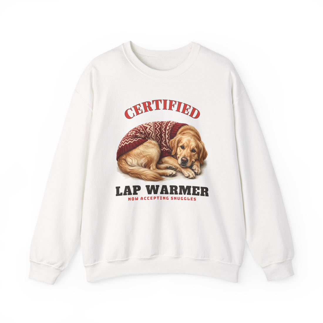 Certified Lap Warmer funny sweatshirt by Inkida