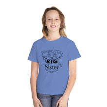 Promoted To Big Sister Youth Midweight Tee