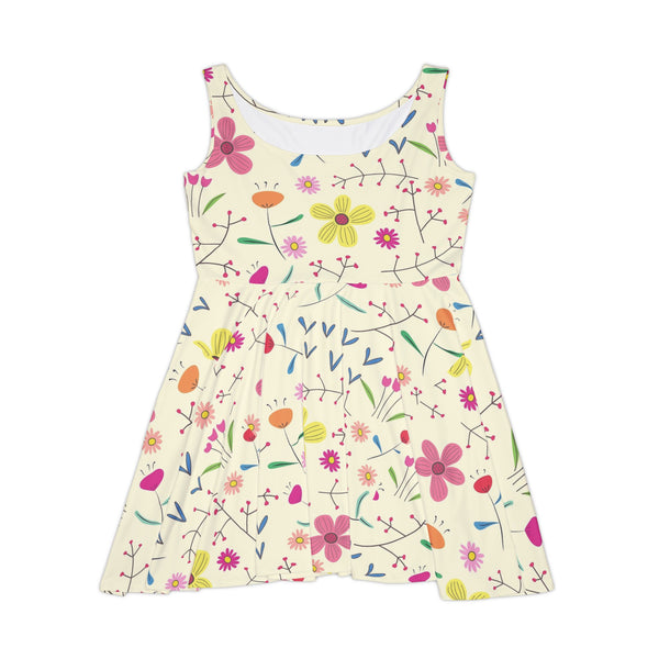 Summer Flowers Women's Skater Dress