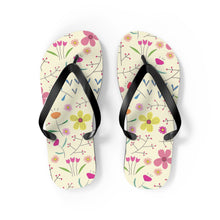 Summer Flowers Flip Flops