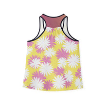 Women's Colored Flowers Trending Tank Top