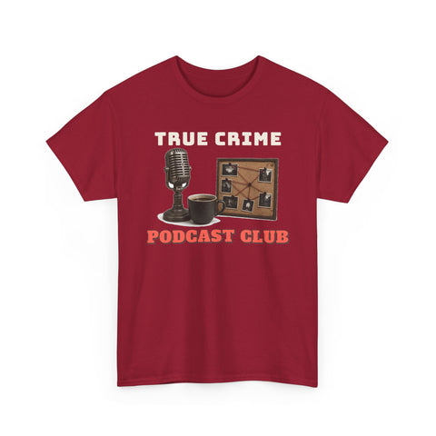 True Crime Podcast Club Plus Size Tee